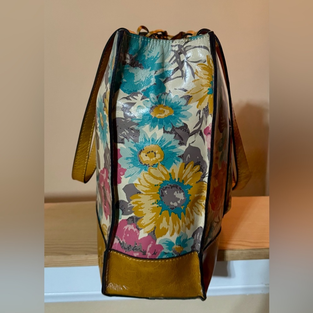 Patricia Nash First Bloom Leather Tote — New With Tags — Never Carried - Picture 8 of 14
